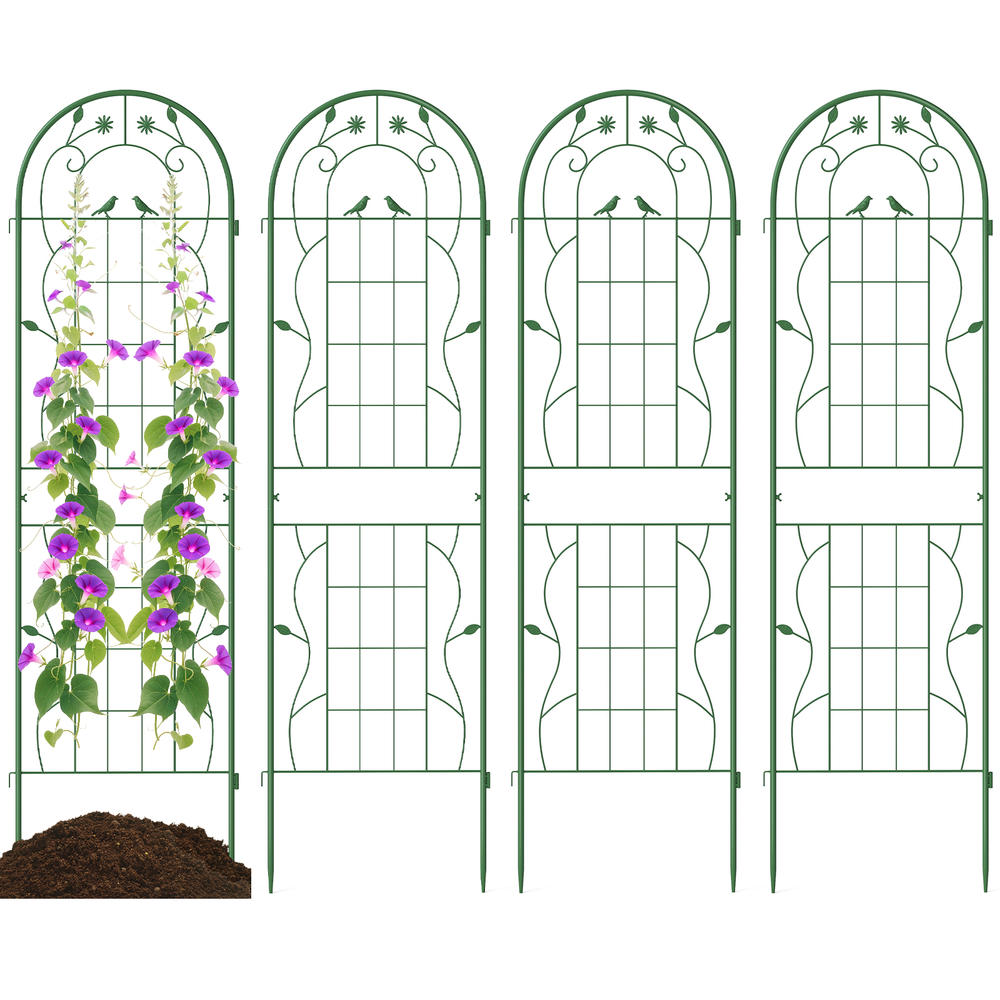Paquete de 4 enrejados de meta - Plants X reseña y precio