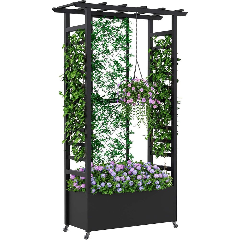 Jardinera Elevada con Enrejado - Plants X reseña y precio